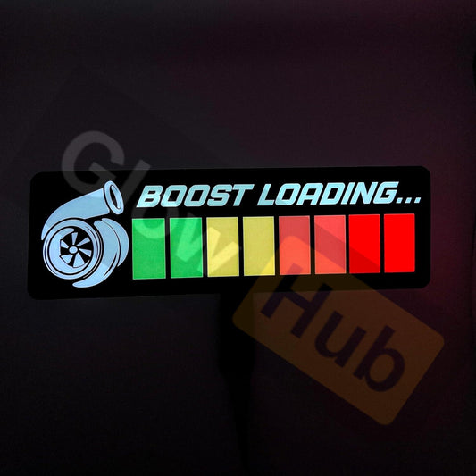Boost Loading Windshield Glow Panel Electric Marker Lamp  LED Decoration
